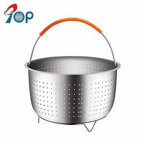 Hot sell stainless steel steamer basket for 6 or 8 Quart  Pot