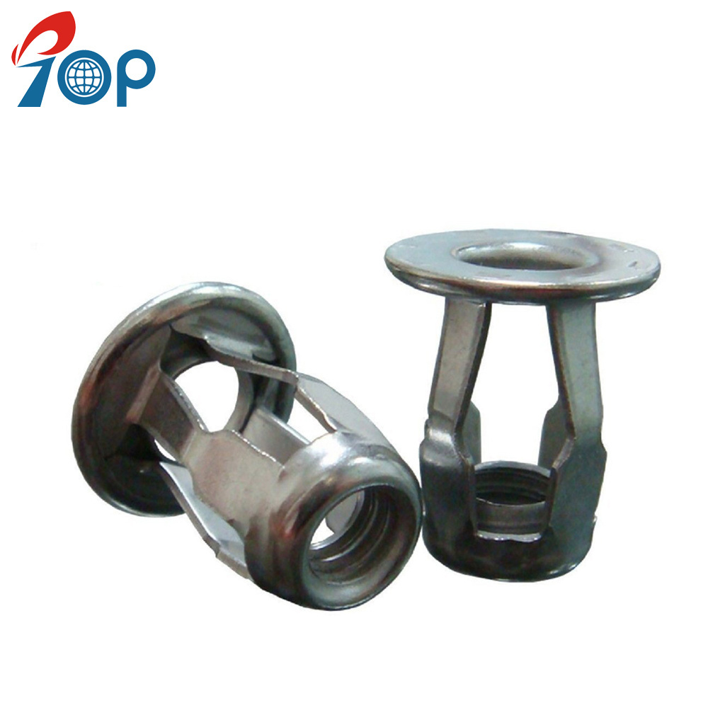 Factory Direct Zinc Plated Steel Hollow Wall Anchors Jack Nut