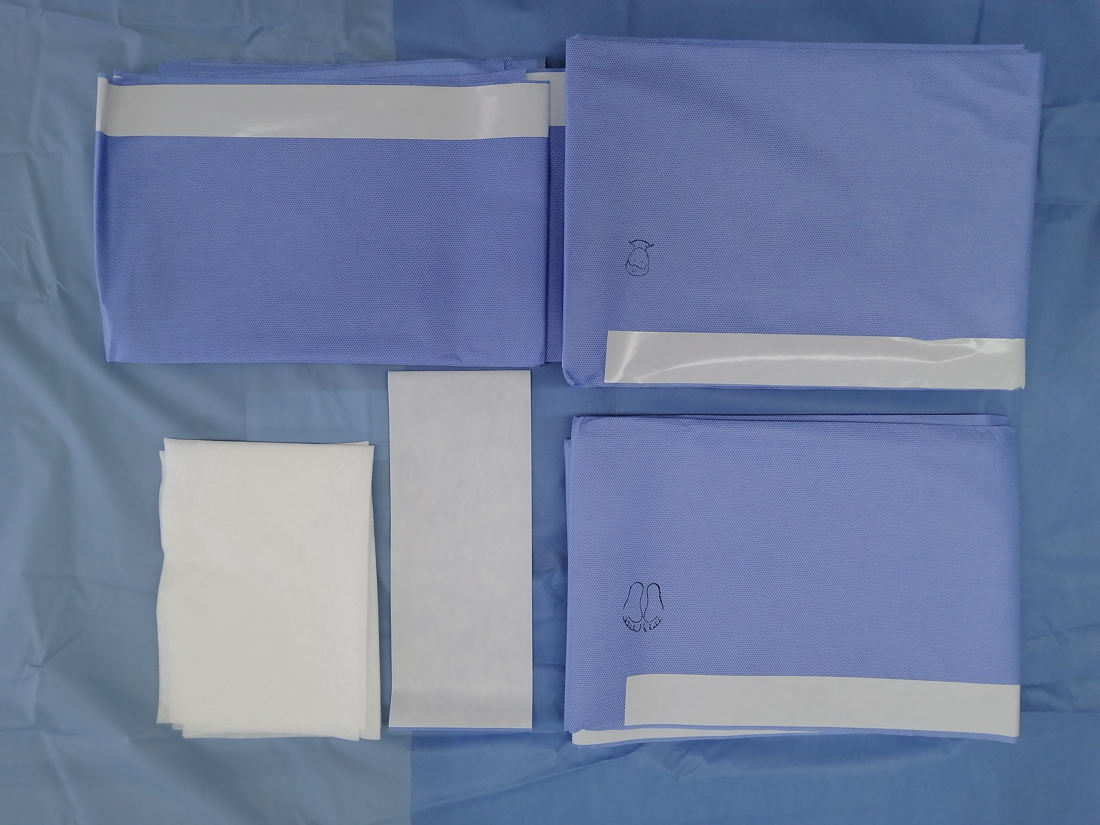 Disposable Surgical Dressing Pack Sterile Basic Dressing Kit Universal Disposable Medical Consumables