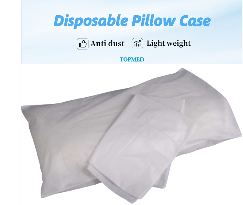 100% Biodegradable Factory Wholesale Disposable Pillow Cover Disposable Pillow Case For Medical