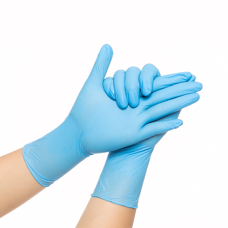 Industrial food grade waterproof household disposable vinyl nitrile latex gloves