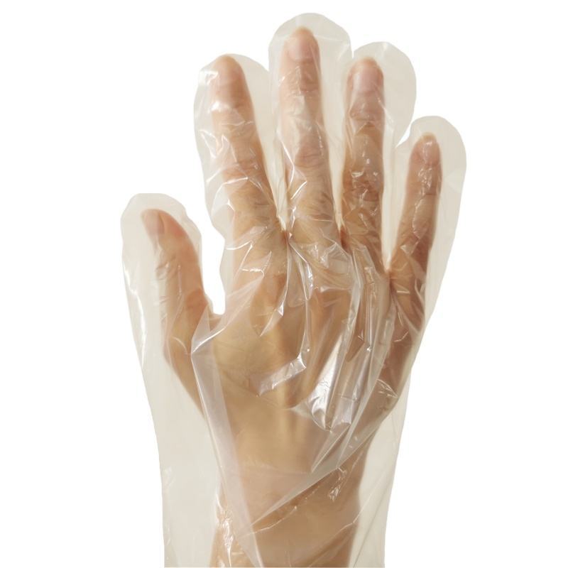 Best Selling Black PE/TPE Gloves Disposable Glove Food Cleaning PE Gloves TPE