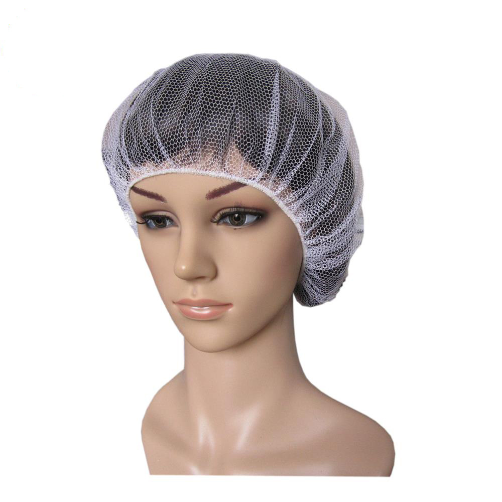 wholesale Elastic aperture 5mm 20 inches Invisible Wig Mesh Hair Nets Dance Hair Nets for Buns Nylon Hair Nets