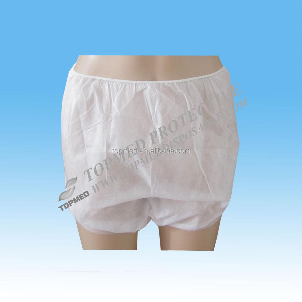 TOPMED PP Nonwoven disposable boxer, PP disposable briefs, PP disposable underwears