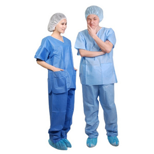 New Fashionable medical disposable scrub/scrub suit/nurse hospital uniform