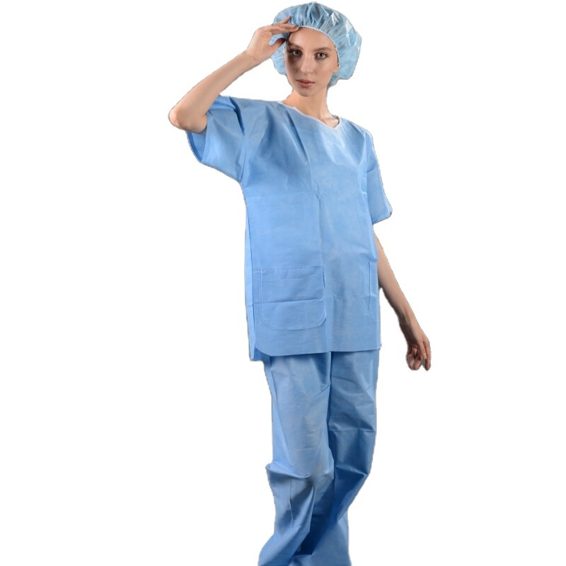 New Fashionable medical disposable scrub/scrub suit/nurse hospital uniform