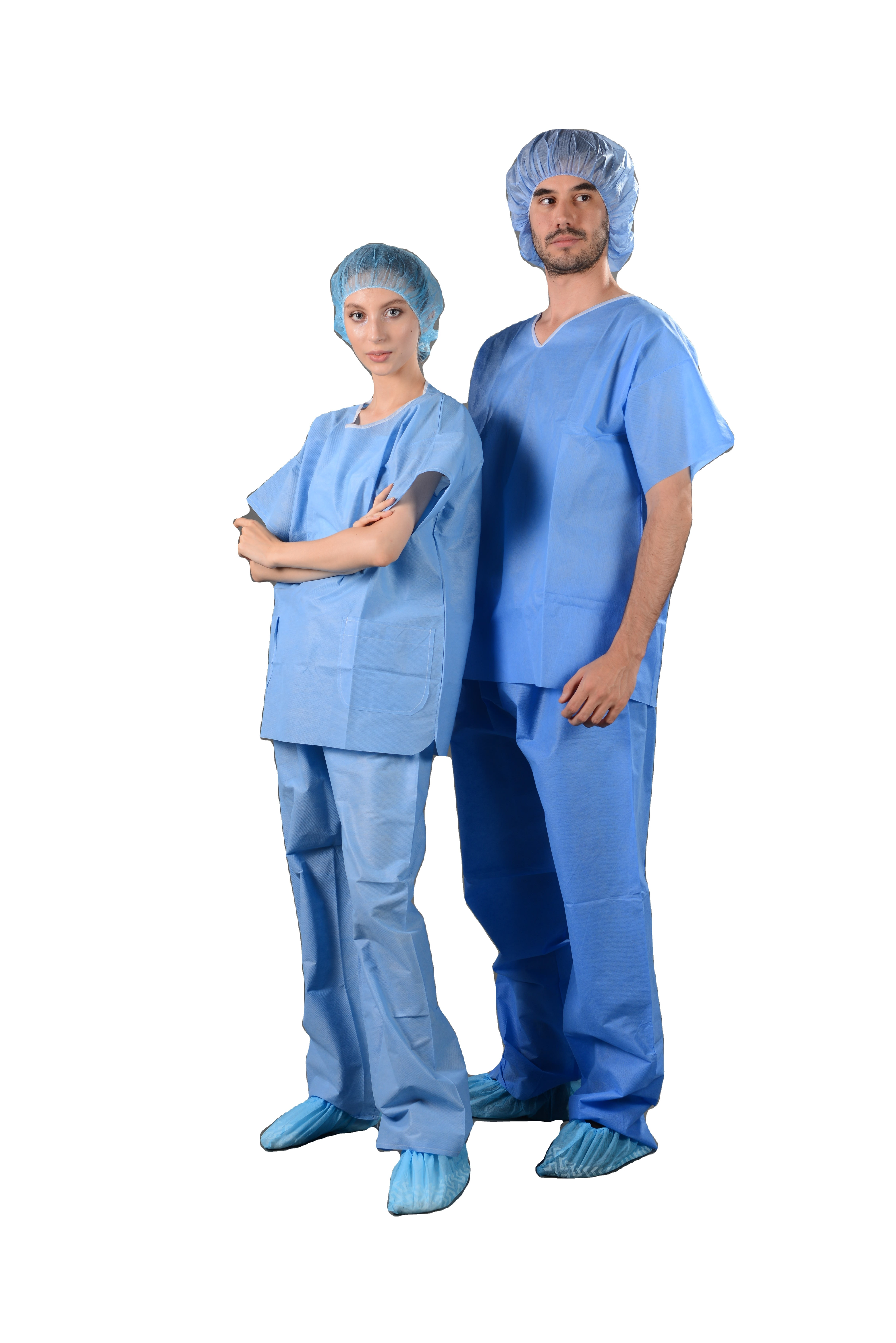 New Fashionable medical disposable scrub/scrub suit/nurse hospital uniform