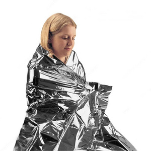 Hot Selling Thermal Emergency Blanket First Aid Rescue Mylar Blanket for Survival in Wild