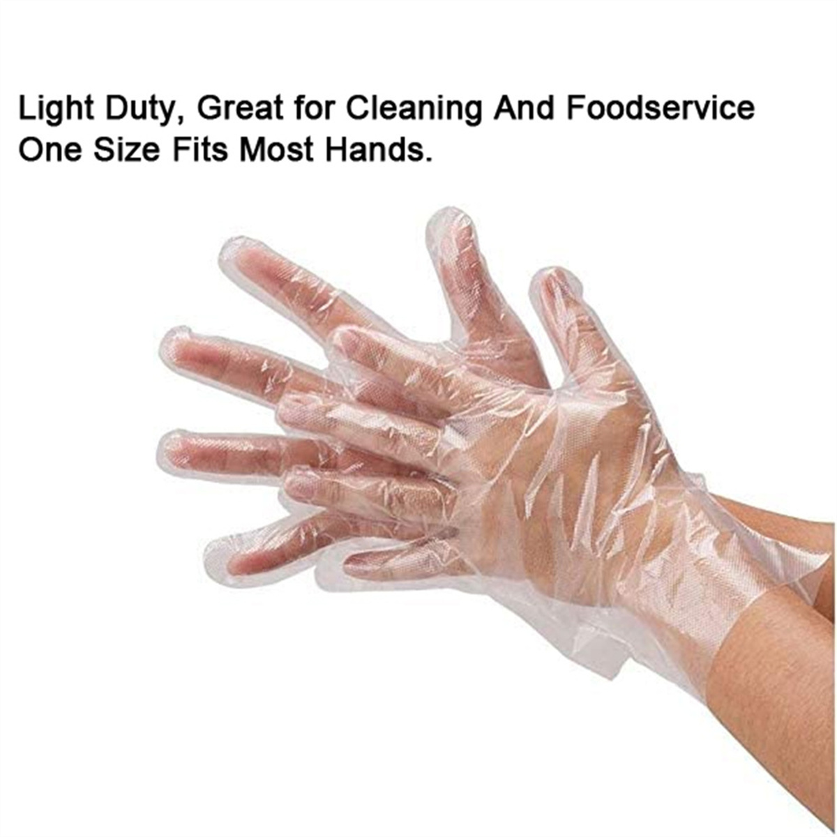 Hot Sale Plastic Transparent PE Gloves Poly Gloves for Multipurpose Use Food Housework Cleaning