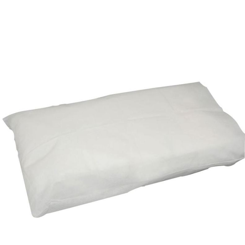 Hot selling Customized Travel Airline Non woven cotton pillow cover disposable pillow case