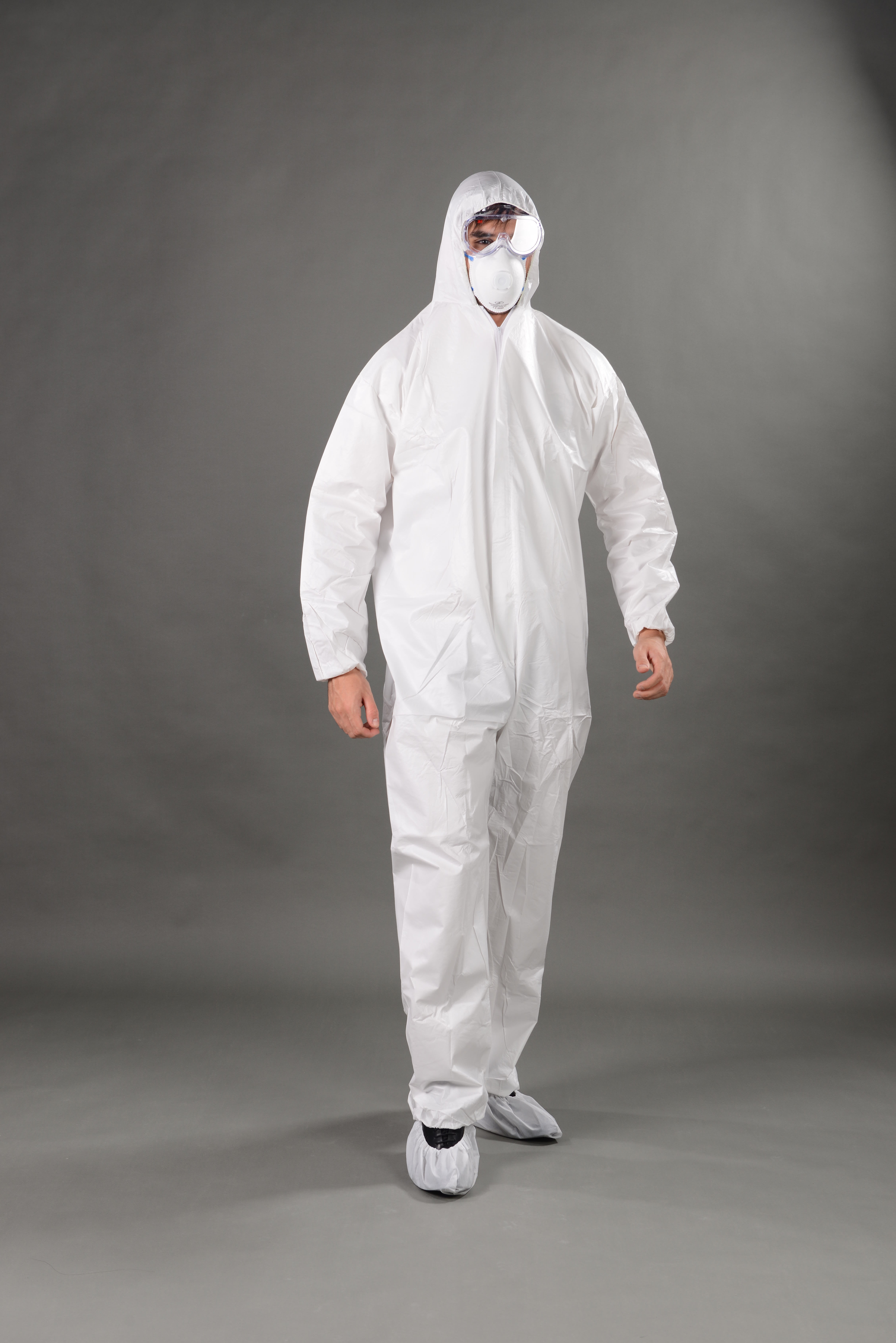 TOPMED High Quality Safety Work Overalls 55gsm SF Protection Microroporous Paint Spray Suits Disposable Coveralls