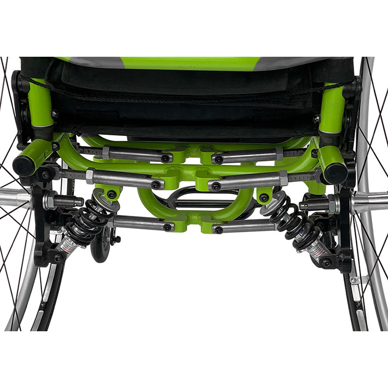 Topmedi Quick Release Axles Light weight Manual Sport Wheelchair for Disable