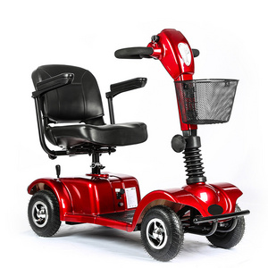 New Mobility Plus Lightweight Electric Wheelchair 3 Wheel Double Seat Scooter Three Foldable 4 Wheels Euro Design Chair Battery