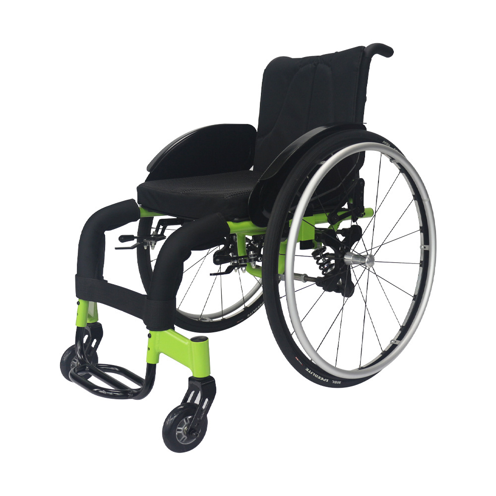 china supplier rehabilitation therapy supplies outdoor lightweight manual leisure sports wheelchair lightweight sport