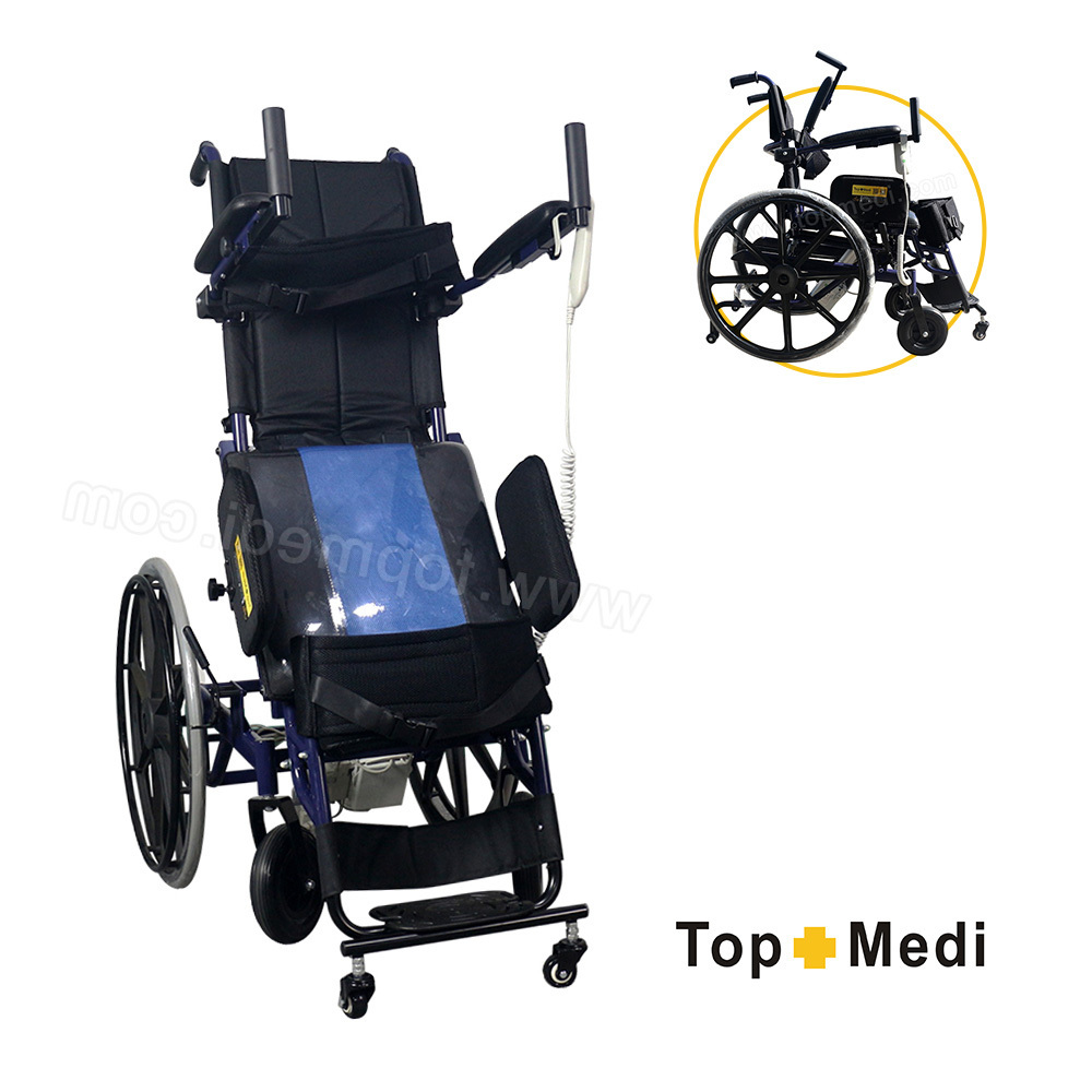 Handicapped stair climbing reclining electric standing up wheelchair price