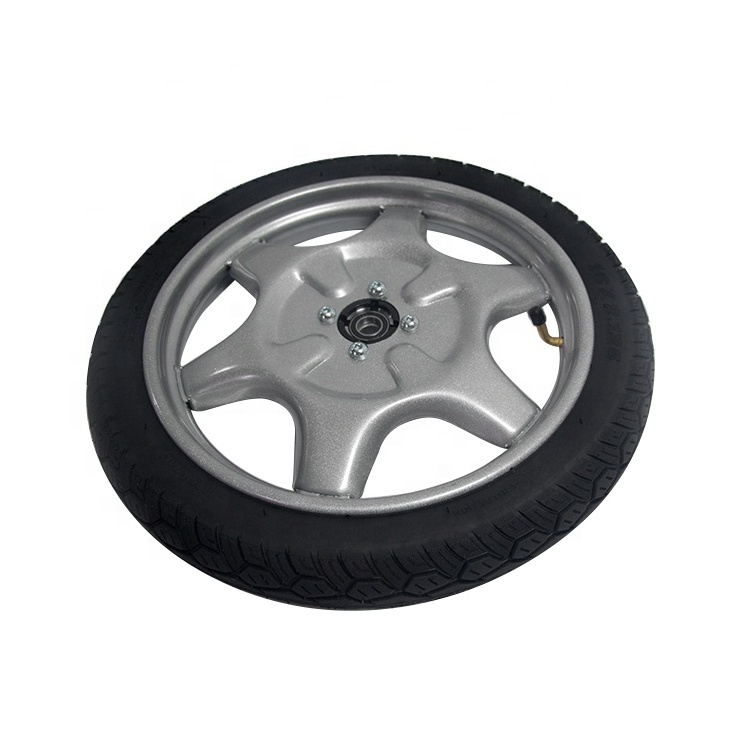 Pneumatic PU 16 inch rear wheel for wheelchair