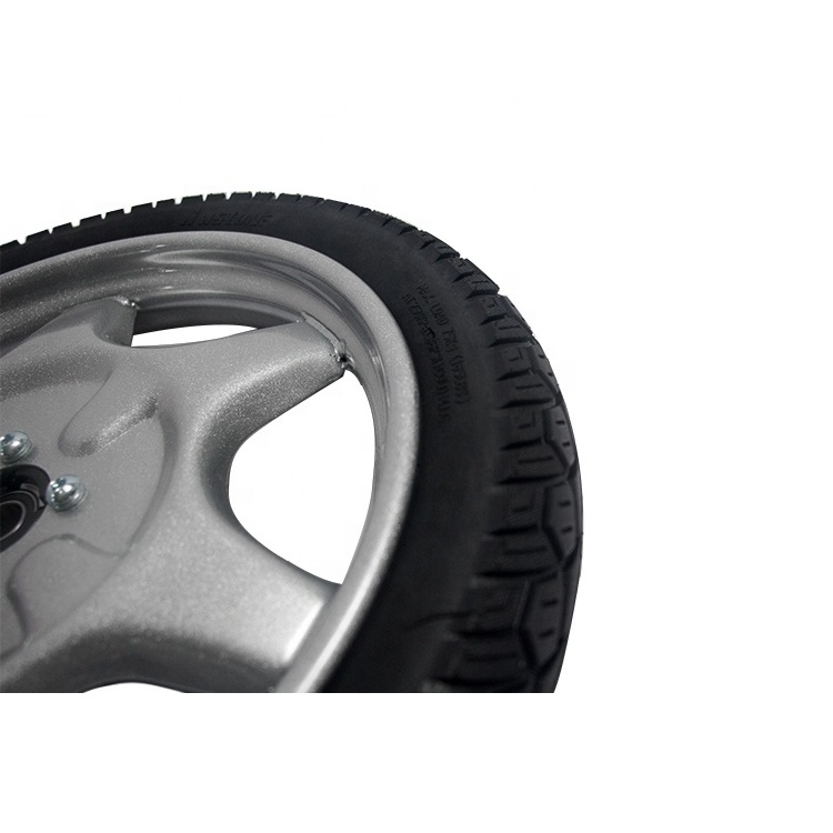 Pneumatic PU 16 inch rear wheel for wheelchair