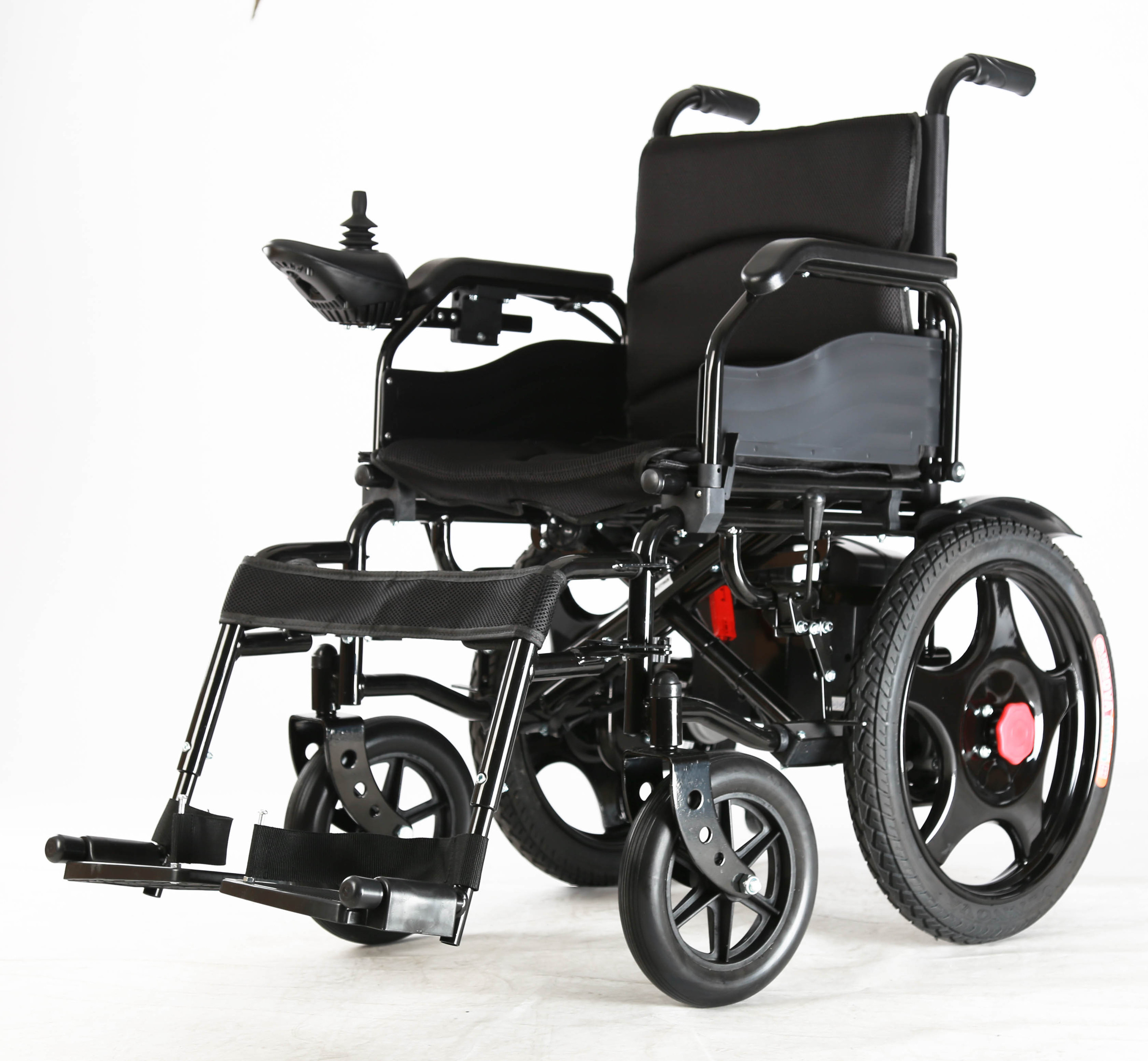 New foldable electric wheelchair lightweight power wheel chair with Lead-acid battery