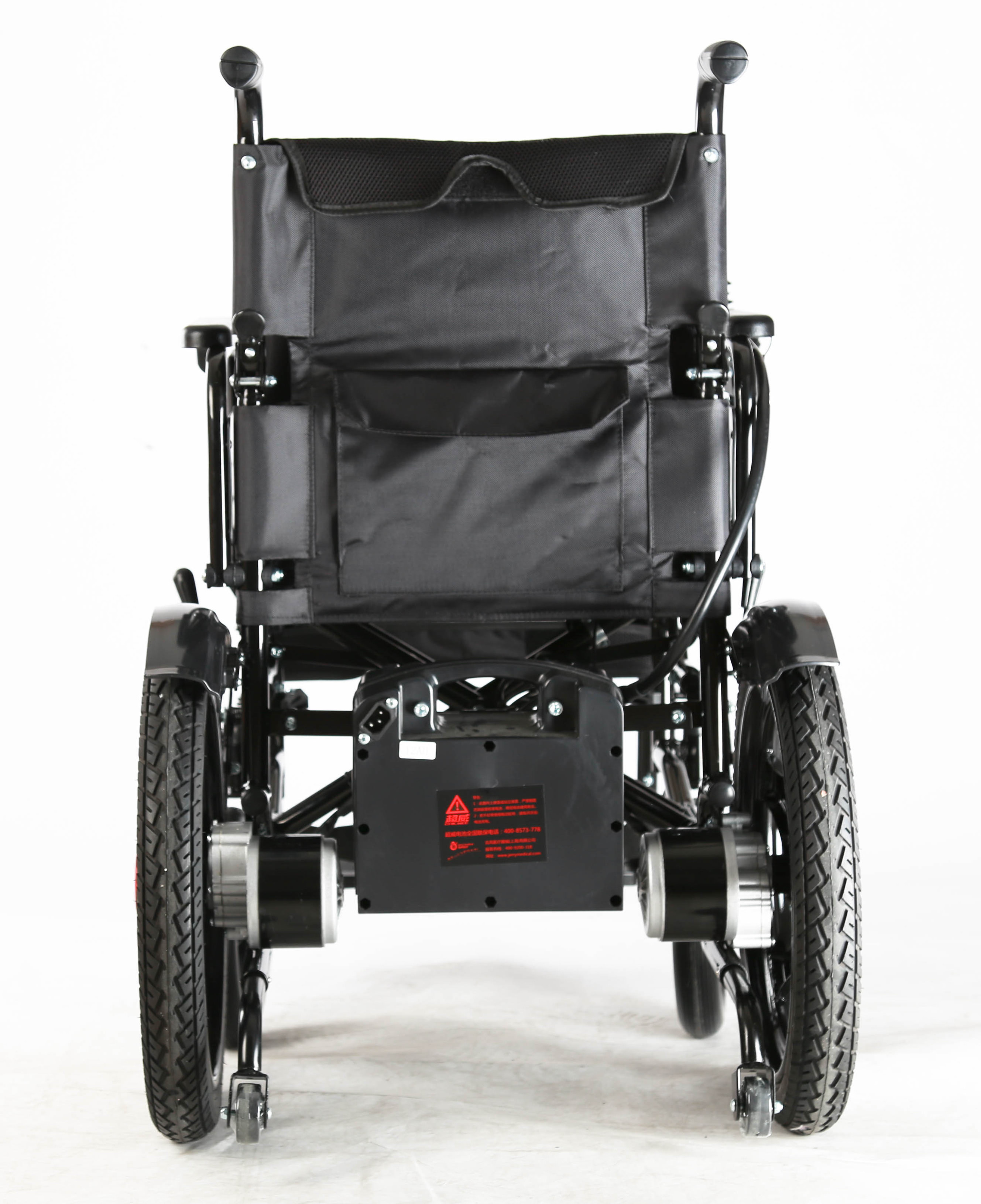 New foldable electric wheelchair lightweight power wheel chair with Lead-acid battery