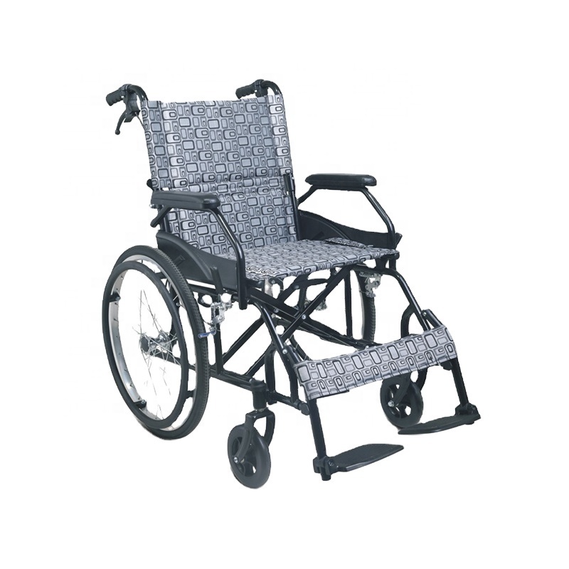 Health Care Supplies steel lightweight folding used wheelchair for elderly disabled