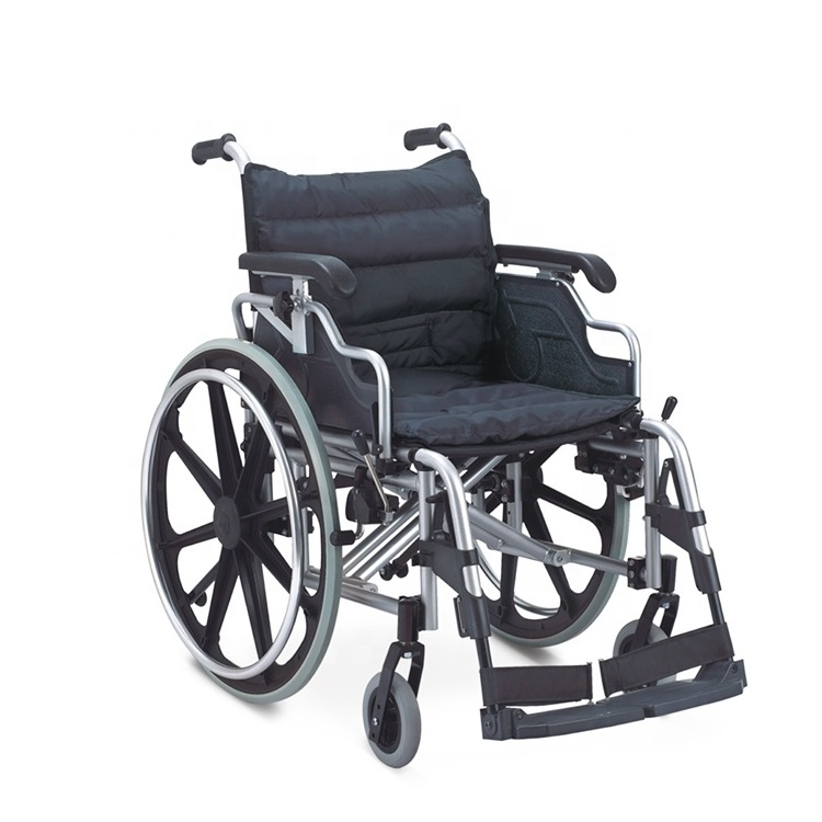 European style handicap portable quick release axle wheelchair