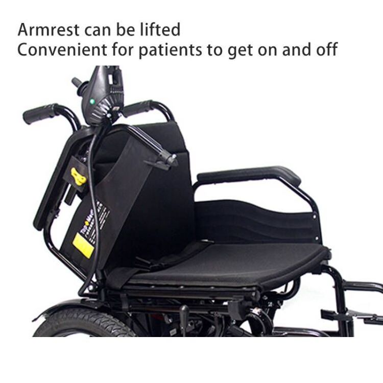 Cheapest Handicapped Folding Motorized Automatic Power Electric Wheelchair For Disabled