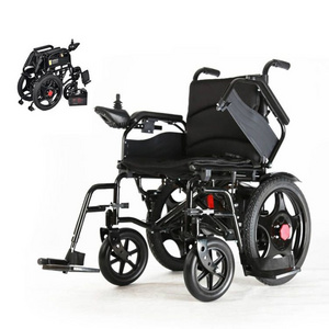 Cheapest Handicapped Folding Motorized Automatic Power Electric Wheelchair For Disabled