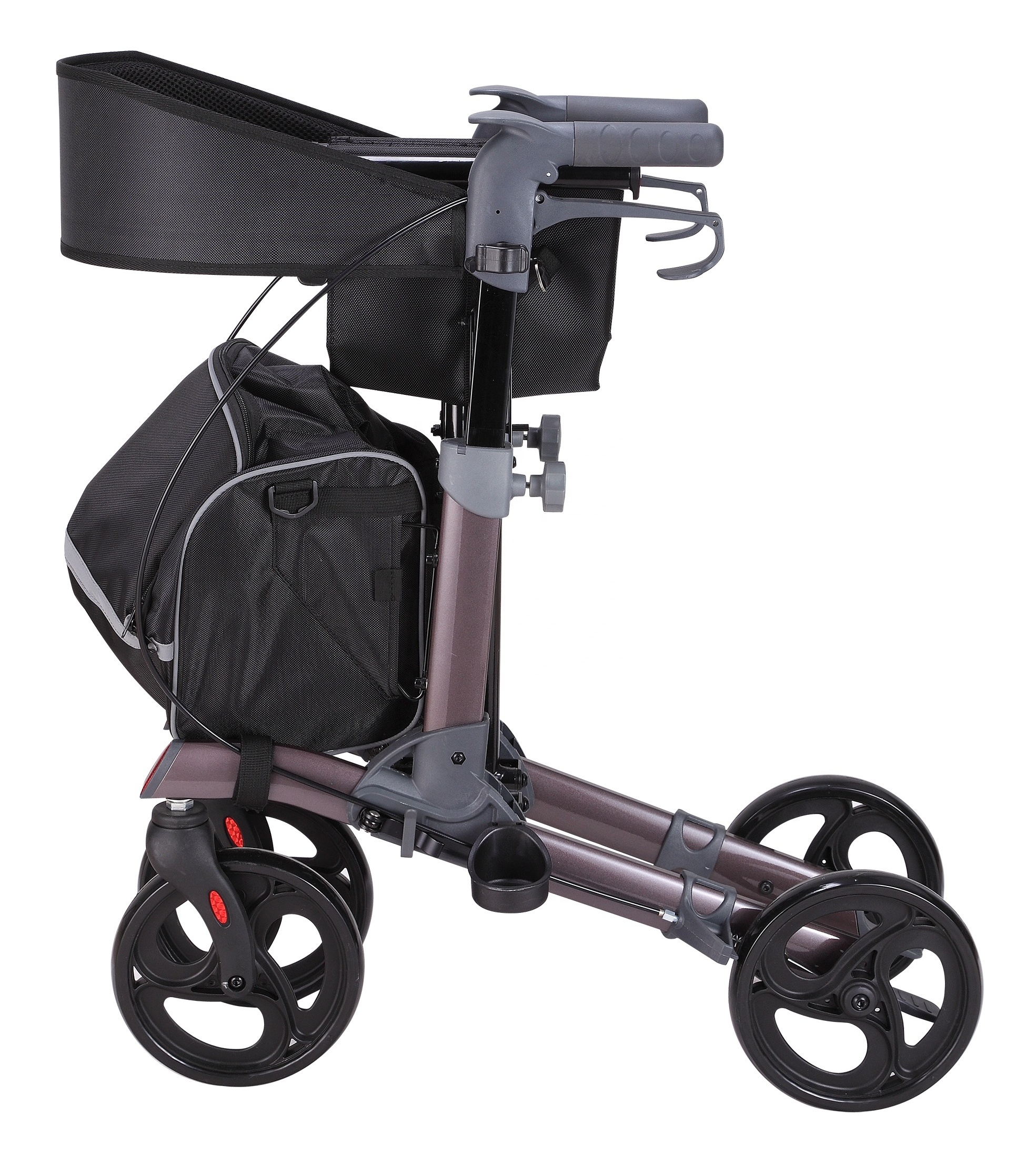 Guangdong ISO13485/CE TWA-9222 Medical Products Rollator Wholesale/rollator Walker with Seat/rollator Shopping Cart Walking Aids