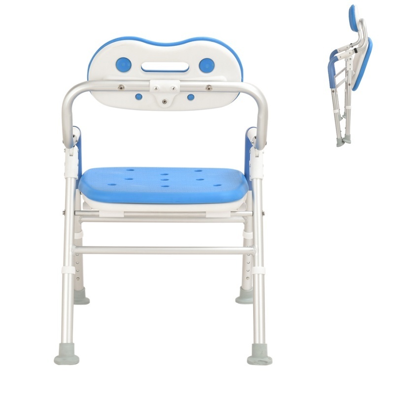 Muti-function Aluminum Bath&Shower Commode Chair with EVA padding for disable elder