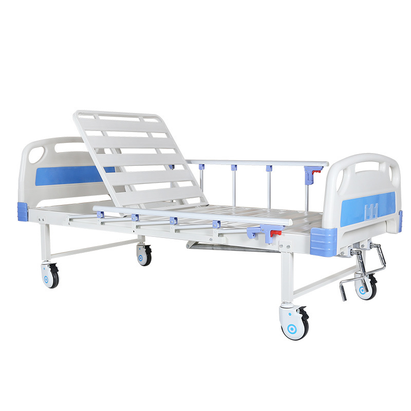 two Cranks 2-Function Adjustable Medical Clinic Furniture Patient Nursing Manual Hospital Bed