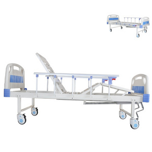 two Cranks 2-Function Adjustable Medical Clinic Furniture Patient Nursing Manual Hospital Bed