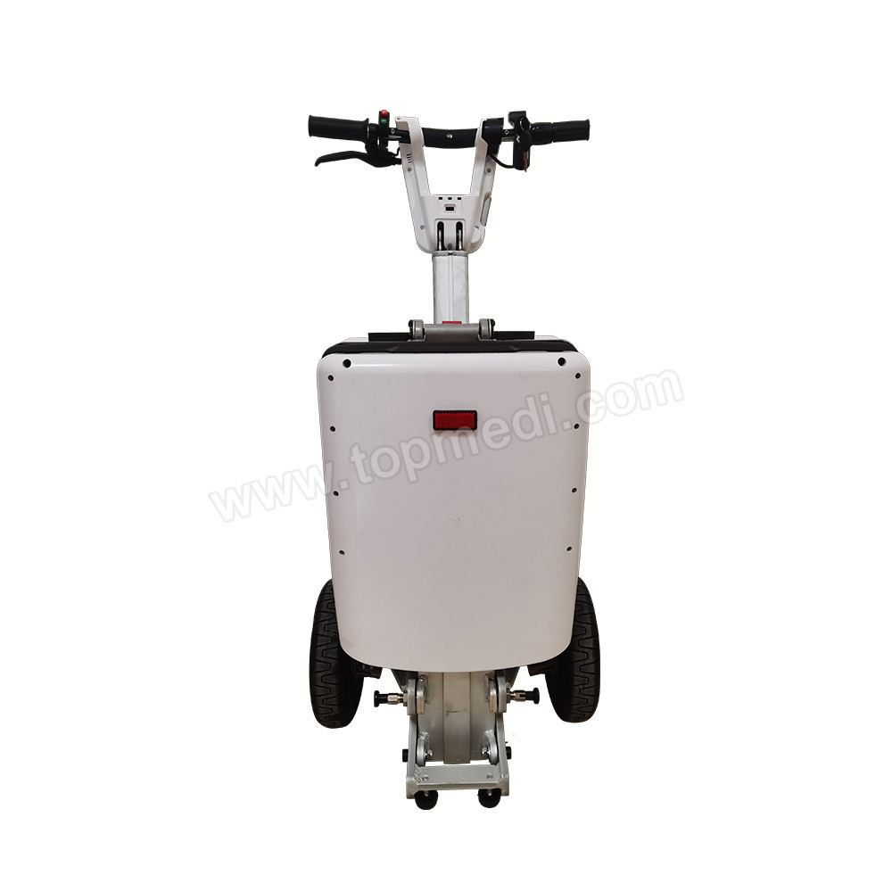 Adult three wheel big powerful max load weight 120kg electric scooter with detachable battery