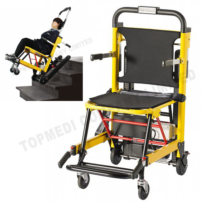 Mobile Wheelchair Stair Climber Elderly Transportation Stretcher Wheelchair For Home