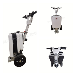 Adult three wheel big powerful max load weight 120kg electric scooter with detachable battery