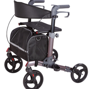 Guangdong ISO13485/CE TWA-9222 Medical Products Rollator Wholesale/rollator Walker with Seat/rollator Shopping Cart Walking Aids