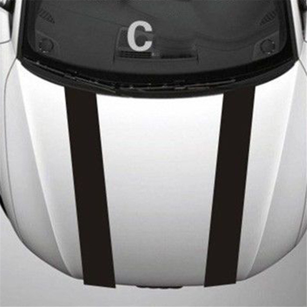 Customization WRC Stripe Car Covers Vinyl Racing Sports Decal Head Car Sticker for Ford focus Cruze Renault Accessories