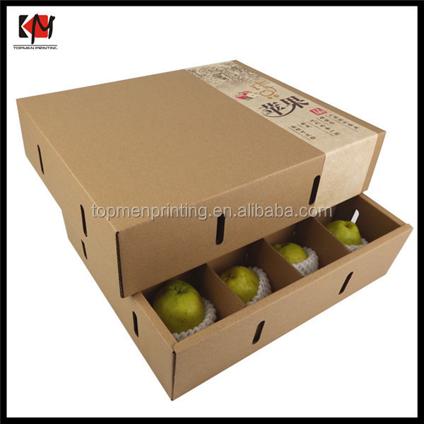 Fruit gift box corrugated board dry fruit packaging box