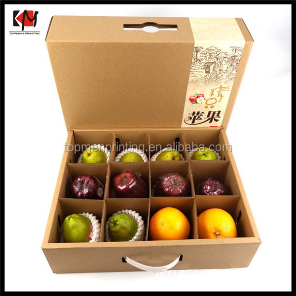 Fruit gift box corrugated board dry fruit packaging box