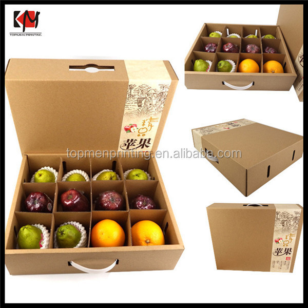 Fruit gift box corrugated board dry fruit packaging box