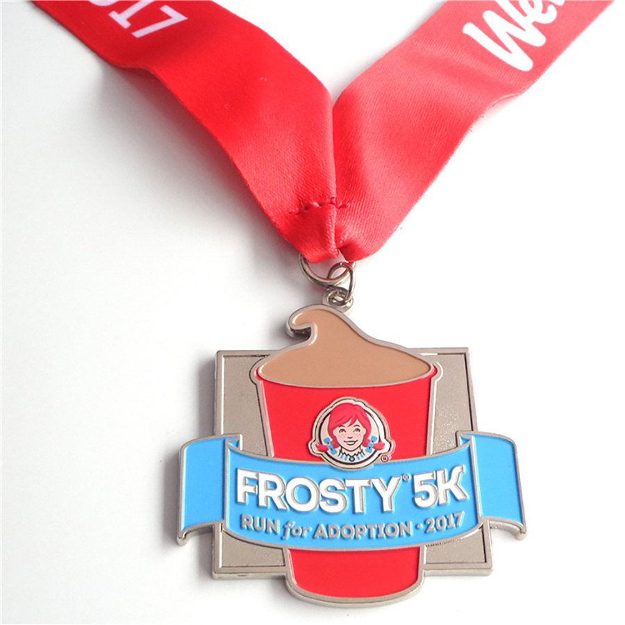 Custom Logo Winter Games Singles And Doubles Skiing Roller Skating Ice Hockey Metal Snowflake Medal