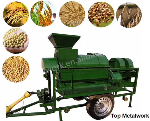 Large Multifunction Sheller Price Big Corn Thresher/Sweet Corn Rice Paddy Wheat Thresher/Corn Soybean Thresher Machine