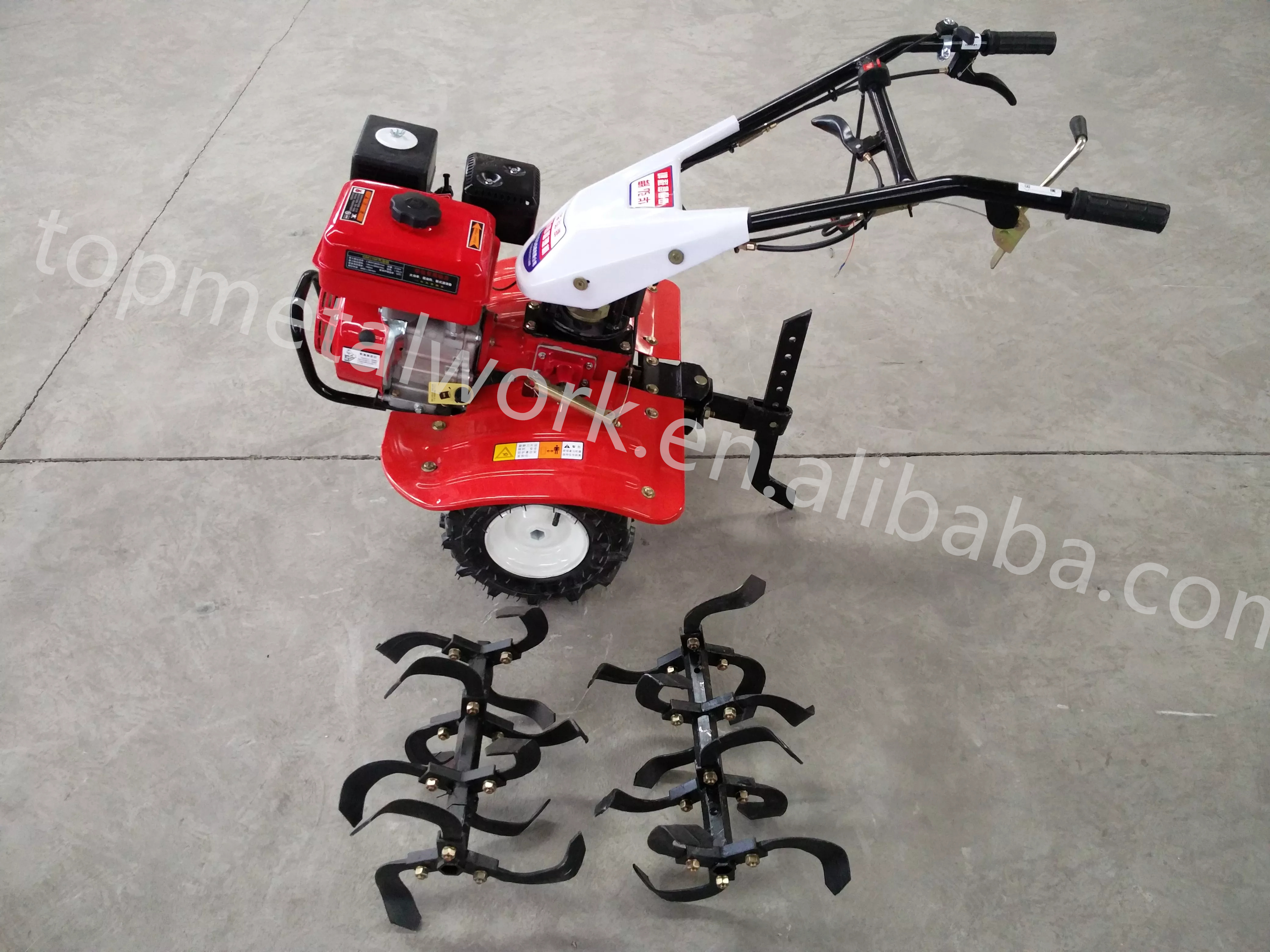 Land Landscape Cultivator Rice Field Hand Tractor Power Weeder Plowing Machine Cultivator