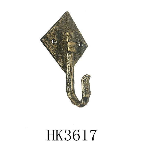 home decor cast iron forging rustic wall coat hook