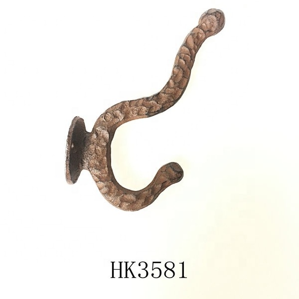 2024 New cast iron hook  /cast iron hanger for coat /metal wall hook