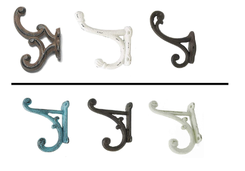 2024 New cast iron hook  /cast iron hanger for coat /metal wall hook