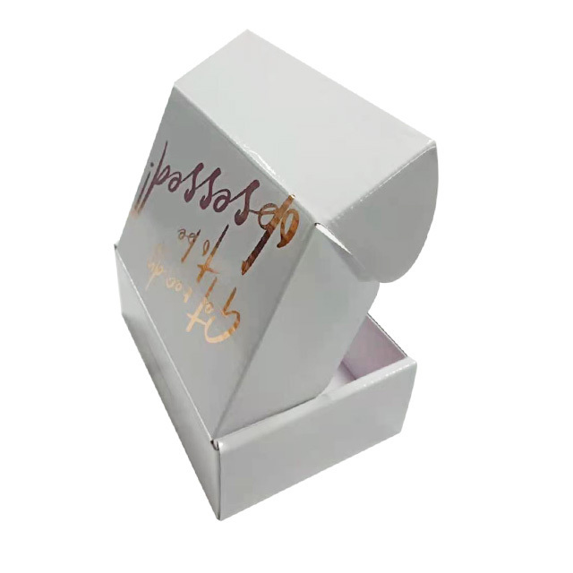 Small Box Packaging Business Luxury Corrugated Mail Shipping Mailer Rectangle Gift White Boxes For Packaging