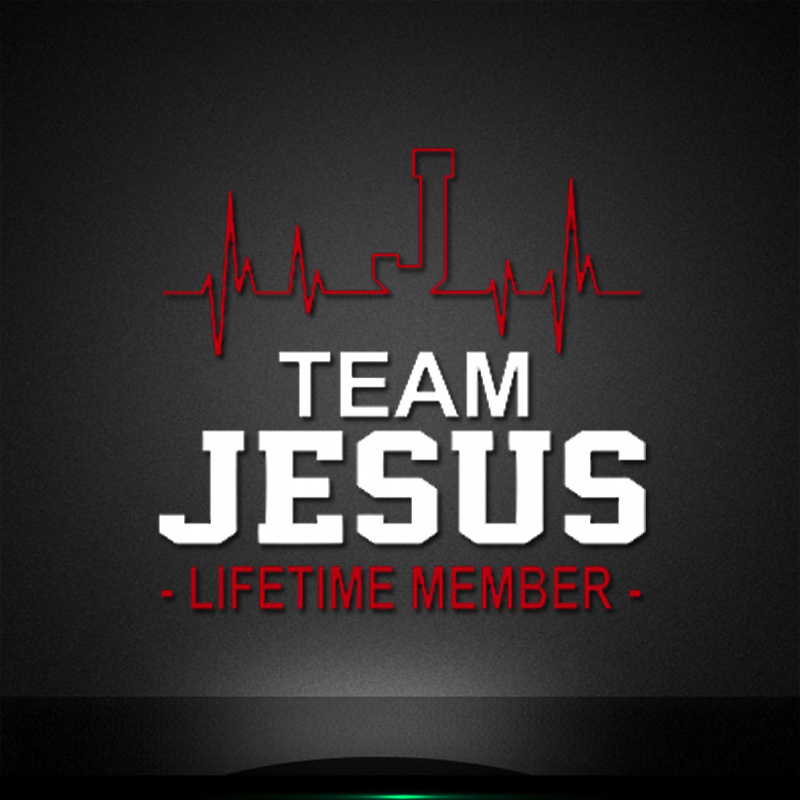 wholesale team jesus DTF iron on transfer for t-shirt