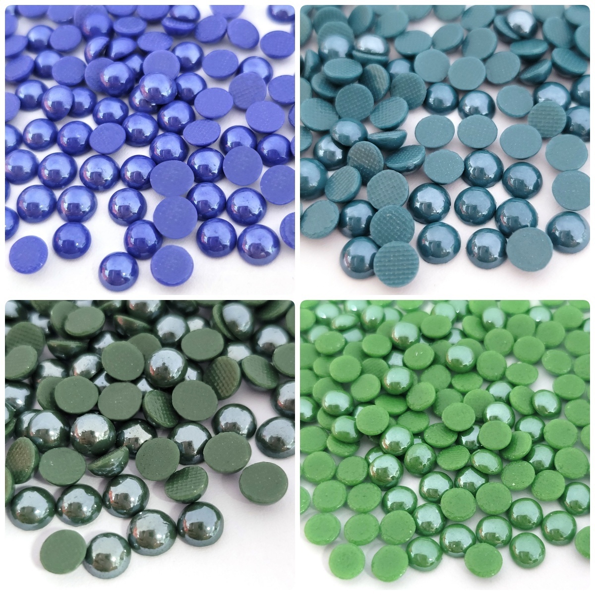 Factory Wholesale ceramic flatback hotfix rhinestone half round pearl for DIY clothing beauty decorative accessories rhinestones