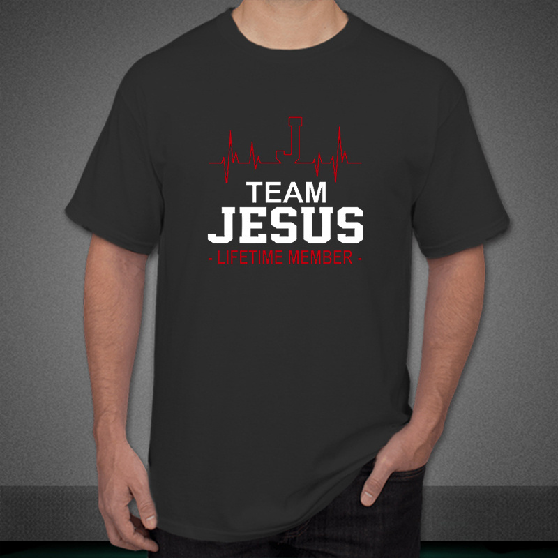 wholesale team jesus DTF iron on transfer for t-shirt