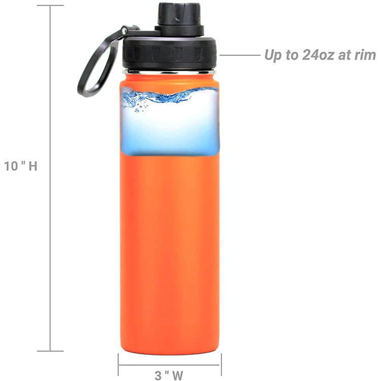 Outdoor travel water bottle Stainless Steel Space kettle outdoor sports travel insulated kettle